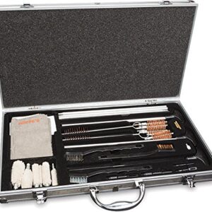 HOPPE'S Deluxe UACPR Premium Cleaning Kit W/Alum Case Box,Silver