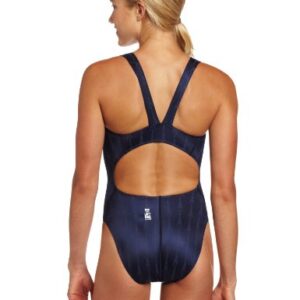 TYR Women's Fusion 2 Aeroback Swim Suit (Navy, 22 -Inch)