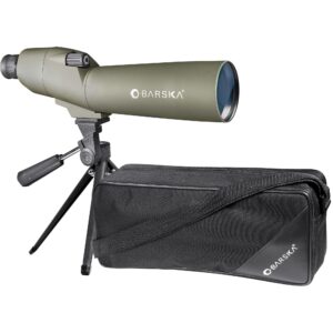 barska colorado waterproof spotting scope black