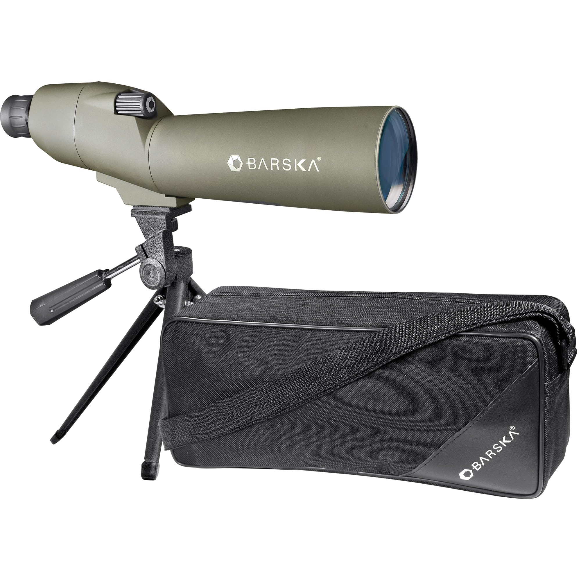 BARSKA Colorado Waterproof Spotting Scope Black