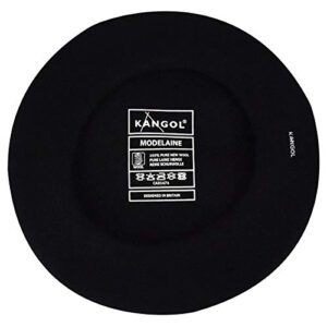 Kangol Modelaine Beret - Black/1SFM Black, One Size