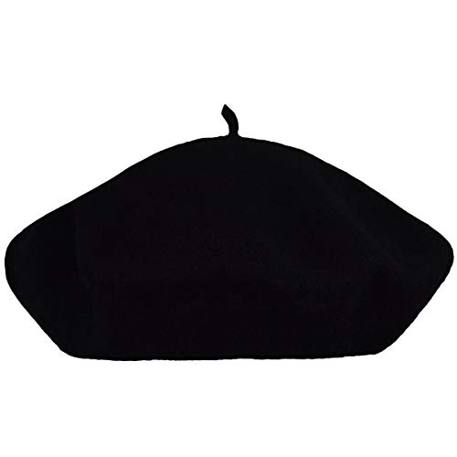 Kangol Modelaine Beret - Black/1SFM Black, One Size