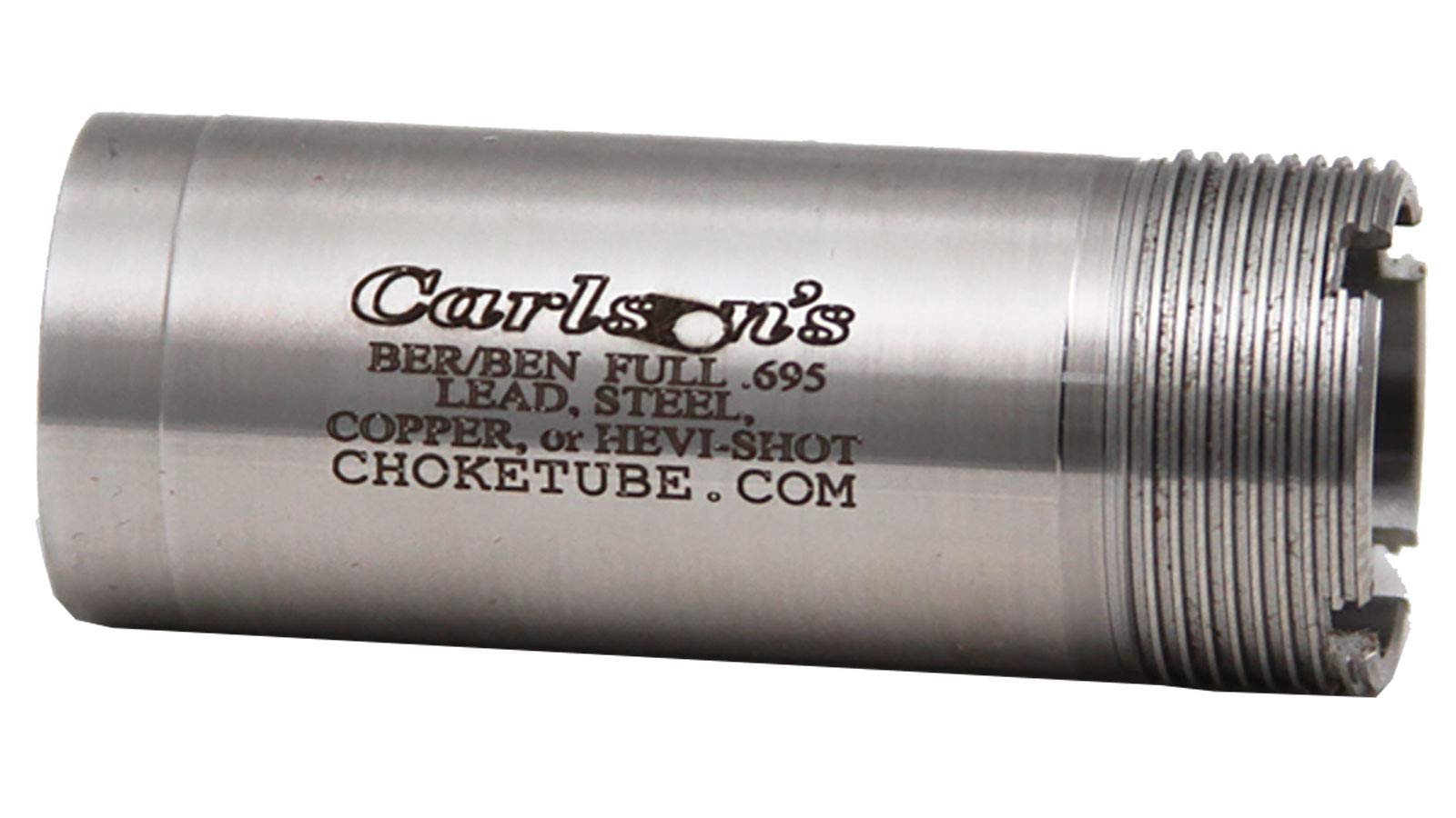 Carlsons Choke Tubes 12 Gauge Compatible for Beretta Benelli Mobil [ Full | 0.695 Diameter ] Stainless Steel | Flush Mount Replacement Choke Tube | Made in USA