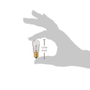 Westinghouse 0452500, 6 Watt, 130 Volt Clear Incandescent S6 Light Bulb, 1500 Hour 32 Lumen