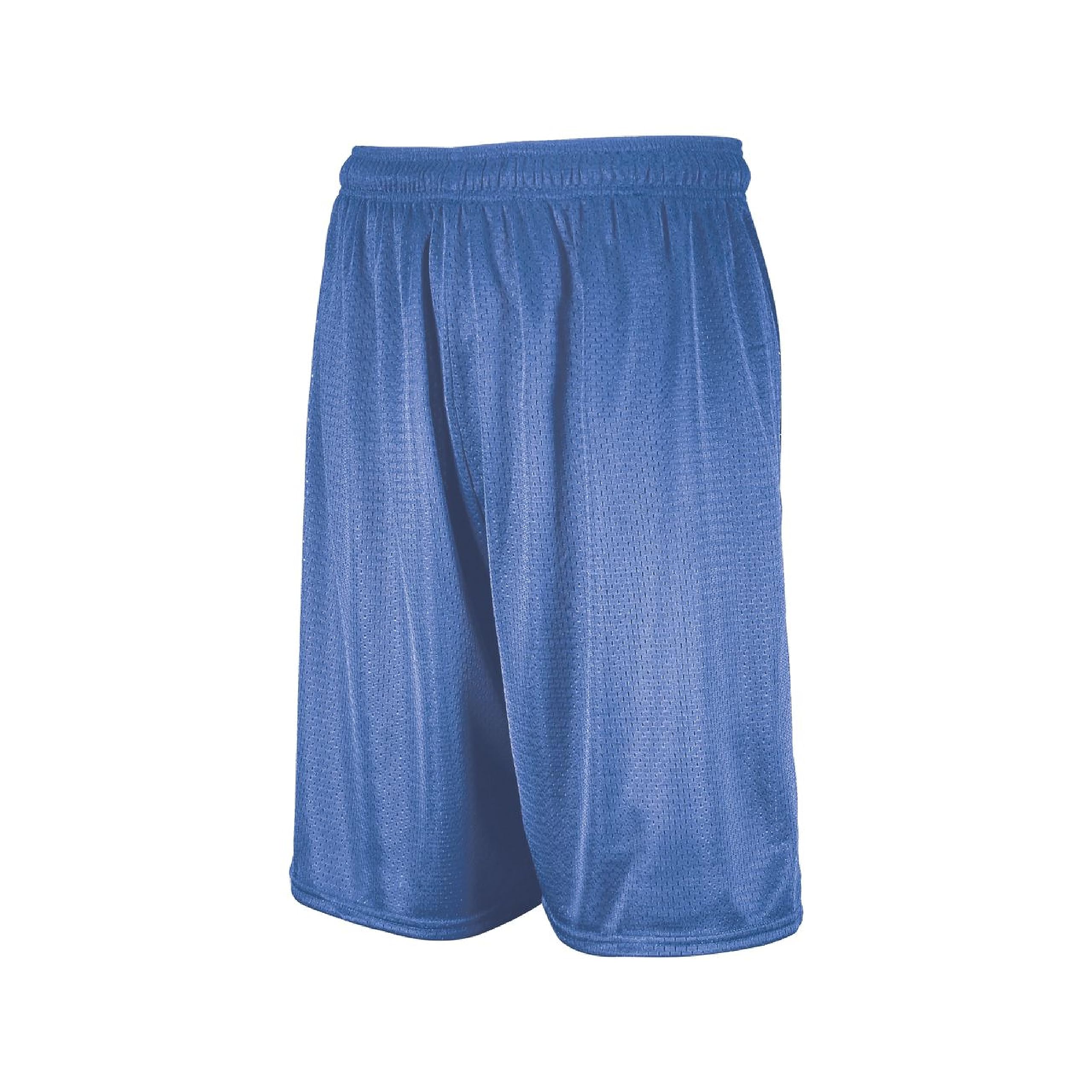 Russell Athletics Dri-Power Mesh Boys' Active Shorts - Comfortable, Breathable, and Stylish Sports Performance Activewear, Columbia Blue, Small