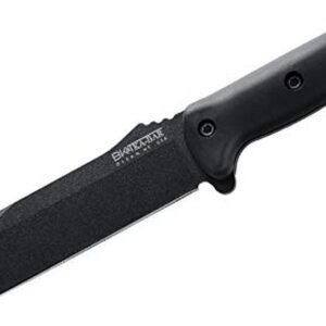 KA-BAR BKR7-BRK Combat Utility , Black, 7-Inch