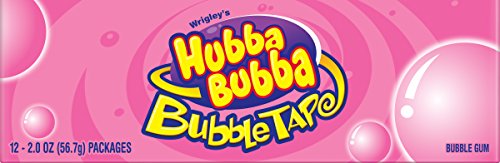 Hubba Bubba Bubble Tape Original, 6-null Boxes (Pack of 24)