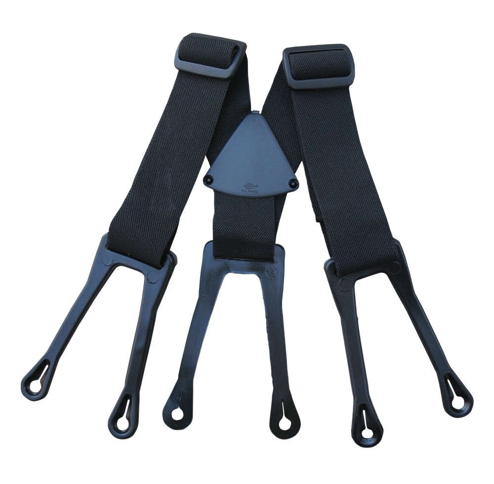 A&R Sports Suspenders, Senior , Black