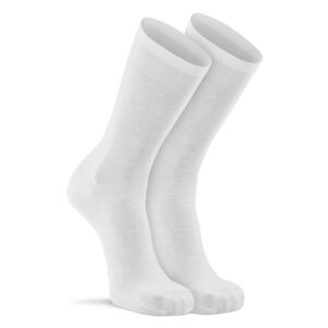 fox river men's standard therm ultra-lightweight crew liner cold weather & winter socks | moisture-wicking | breathable | warm, white, large