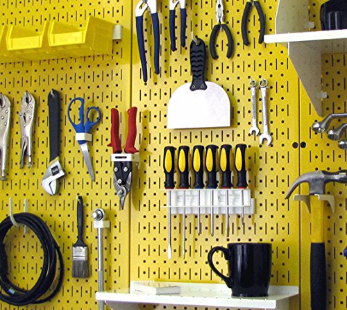 Wall Control Yellow Metal Pegboard 2 Pack