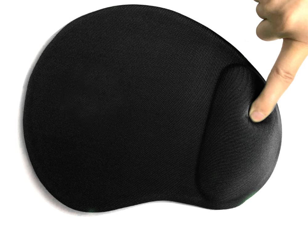 Q-Connect Gel Mouse Mat - Black