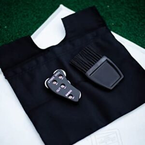 Rawlings | Umpire Accessories Set | Includes 4-Dial Indicator, Brush & Bag