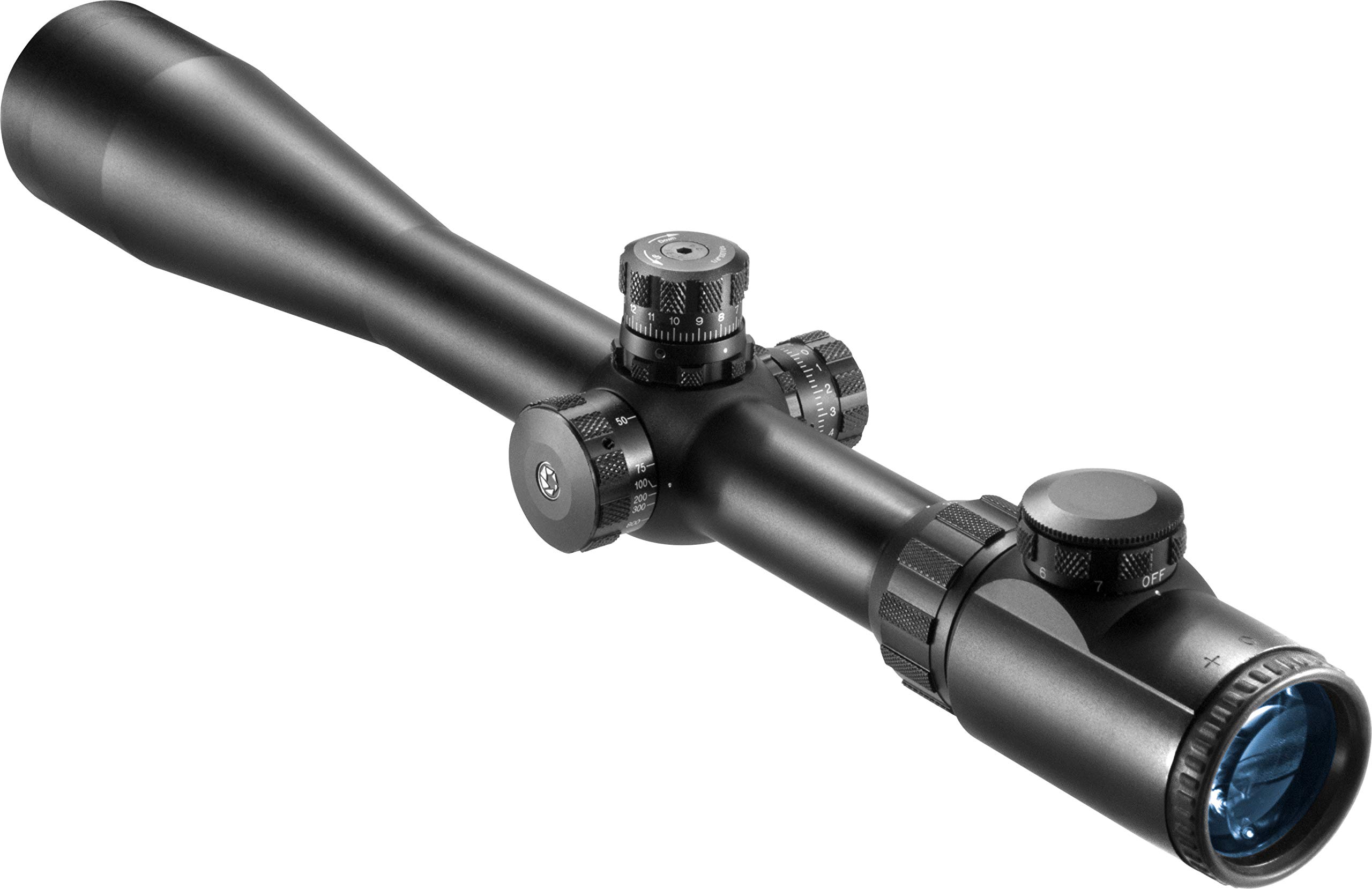 BARSKA 6-24x44 IR SWAT Extreme Tactical 30mm Scope (Black Matte), 6-24x44mm