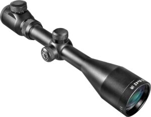 barska 1.5-6x42 ir huntmaster pro 30/30 cross riflescope , black matte