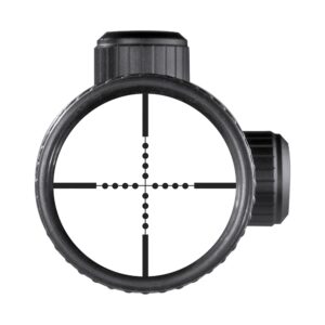 BARSKA Varmint Crosshair Reticle Precision Riflescope with Adjustable Objective & Fully-Multi Coated Optics for Accurate Long-Range Shooting Hunting