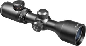 barska 3-9x42 ir contour dual color reticle 30/30 ir riflescope , black