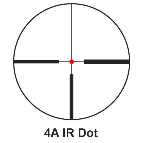 BARSKA 3-12x50 IR Euro-30 Pro Riflescope , Black