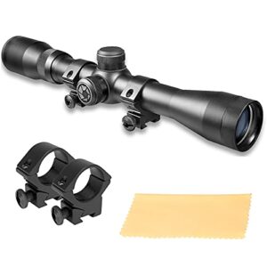 BARSKA 4x32 Plinker-22 Riflescope Black Matte, 4x32mm