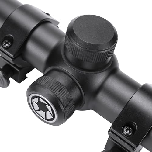 BARSKA 4x32 Plinker-22 Riflescope Black Matte, 4x32mm