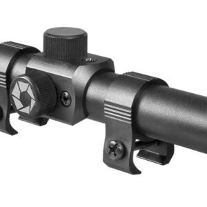 Barska 4x20 Rimfire Riflescope with Crosshair Reticle Parallax Free 50 Yards for Short Rimfire Ranges