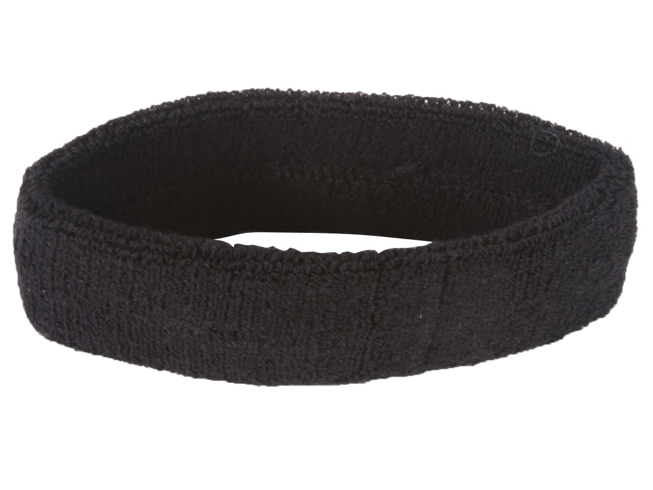 New Single Sports Headband, Black