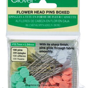 Clover Boxed Flower Head Pin 54mm