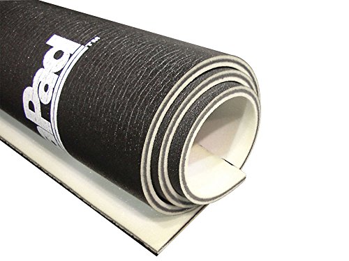 DYNAMAT 21100 DynaPad 32" x 54" x 0.452" Thick Non-Adhesive Sound Deadener,Black