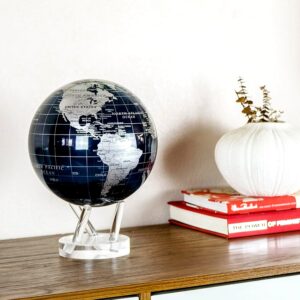 MOVA Globe Metallic Black and Silver 4.5"