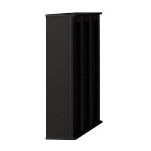 Prepac Triple Wall Mounted Storage, Black