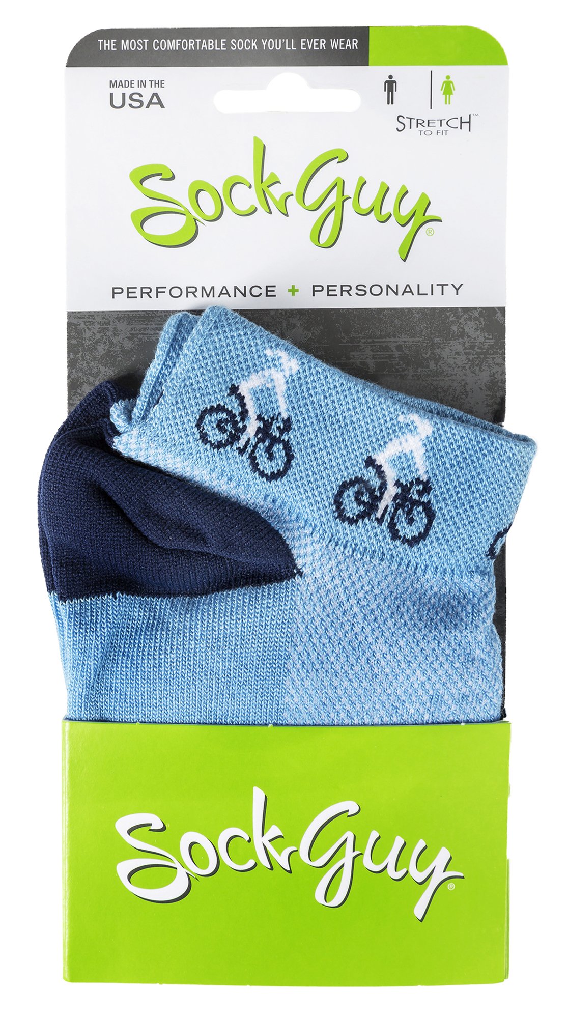 SockGuy, Women's Classic Socks - Small/Medium, Ponytail