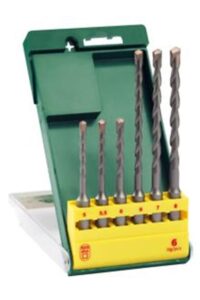 bosch 2607019448 6 piece sds plus drill bit set