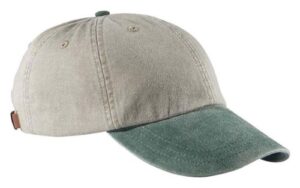 adams optimum pigment dyed-cap os stone/ forest