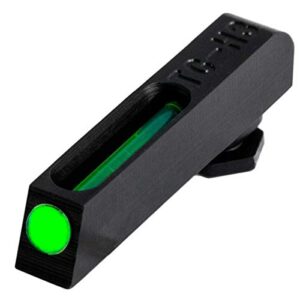 TRUGLO TFO Handgun Sight Set - Springfield XD, XDM, XDS - Green/Yellow Rear