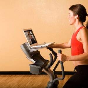 SurfShelf Desk for Treadmill, Bike, and Elliptical: Laptop and Tablet Holder