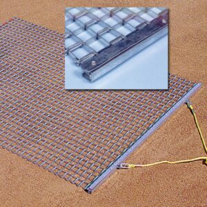 all steel drag mat - 3'w x 4'l