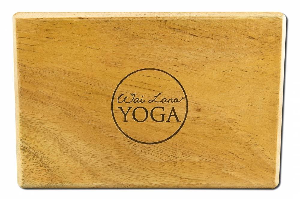 Wai Lana Teak Yoga Block – 3”