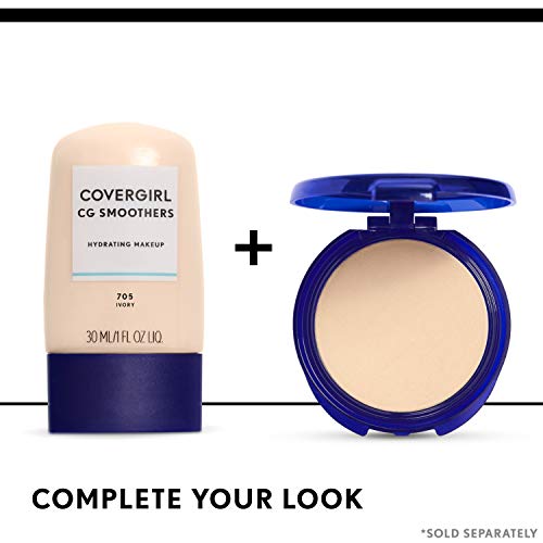 COVERGIRL Smoothers Pressed Powder, Translucent Light, 0.32 oz (Packaging May Vary)