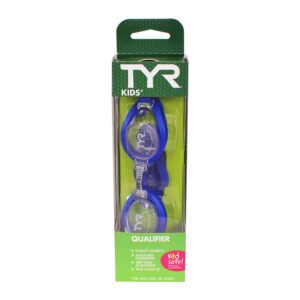 TYR Qualifier Youth Goggle (Clear/Blue)