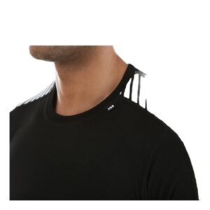 Helly Hansen Men's HH LIFA Stripe Crew Base Layer, 998 Black, X-Large