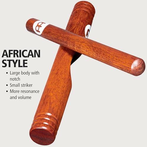 Meinl Percussion CL2RW African Redwood Claves