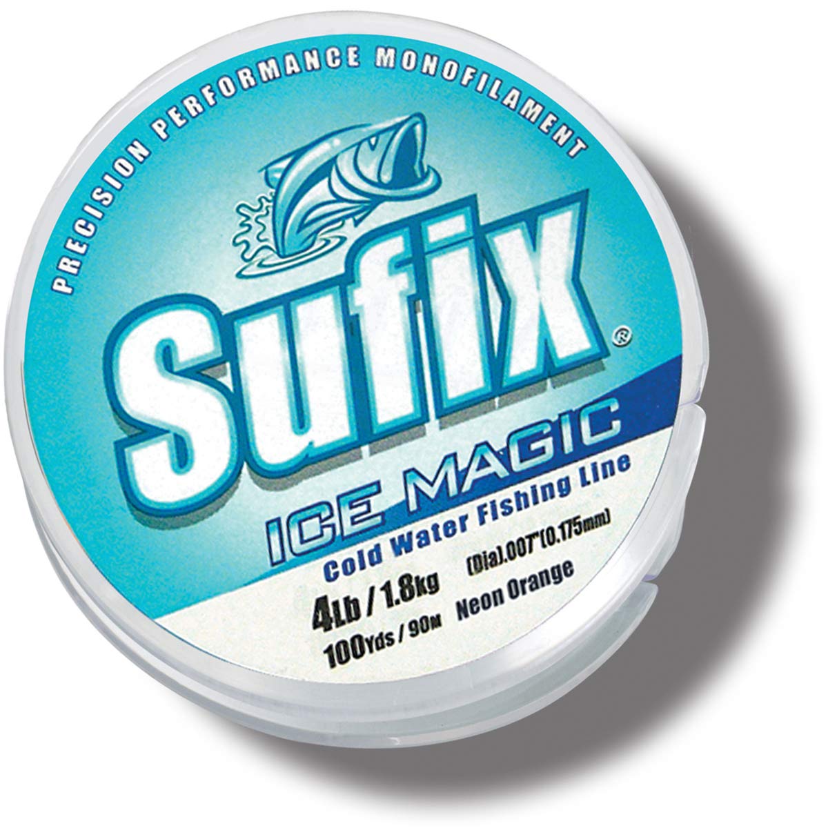 Sufix Ice Magic 100 YD Spool (Clear, Size- 6 lb)