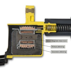 ACCEL 140033-8 SuperCoil Ignition Coil - Yellow - 8-Pack