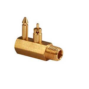 Attwood 8897-6 Brass Quick-Connect Tank Fitting 1/4-Inch NPT Male Thread for Yamaha