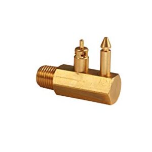 Attwood 8897-6 Brass Quick-Connect Tank Fitting 1/4-Inch NPT Male Thread for Yamaha