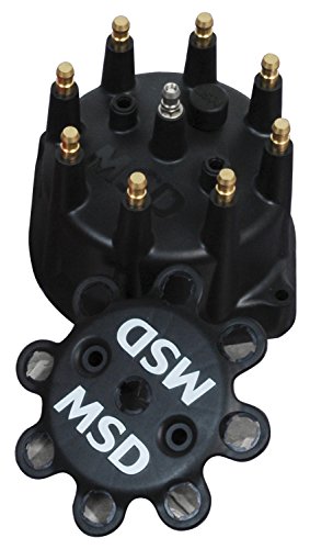 MSD Ignition 84313 Black Small Distributor Cap