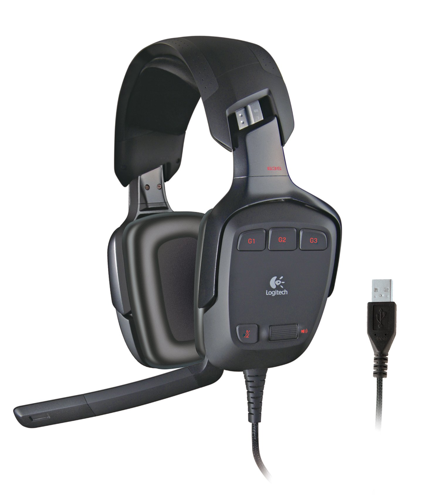 Logitech G35 7.1-Channel Surround Sound Gaming Headset