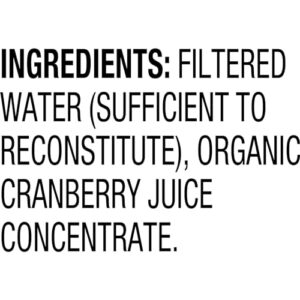 R.W. Knudsen Organic Just Cranberry Juice, 32 fl oz (Pack of 1)