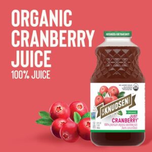 R.W. Knudsen Organic Just Cranberry Juice, 32 fl oz (Pack of 1)