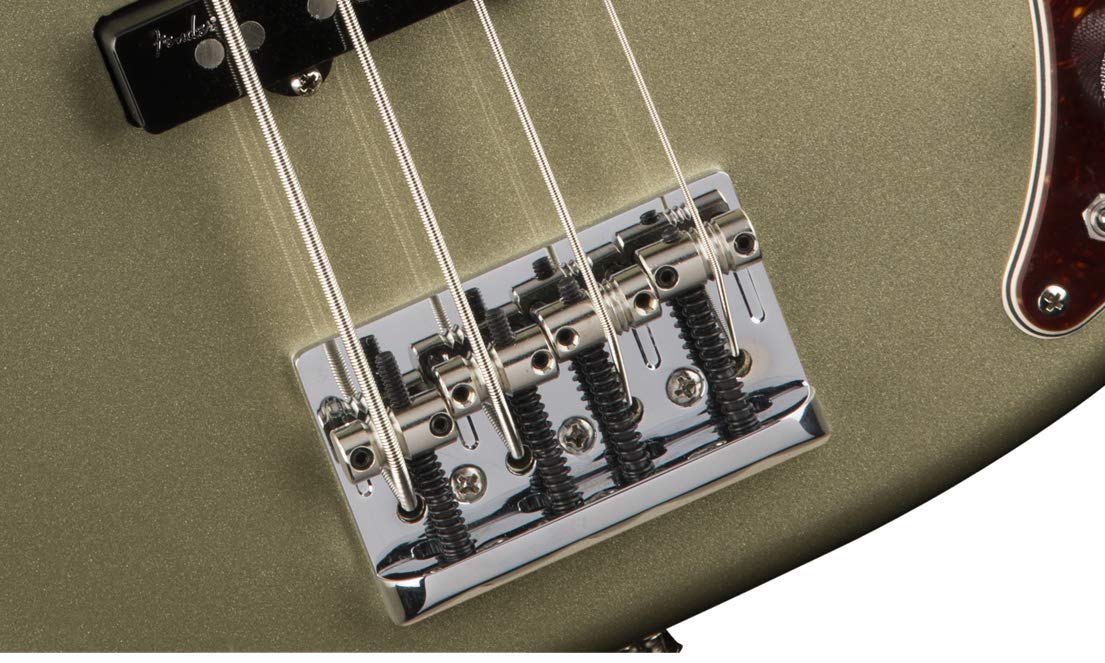 Fender American Deluxe 4-String Bass Bridge Assembly ('04-'10), Chrome