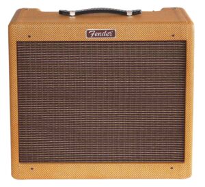 fender blues junior guitar amplifier, lacquered tweed, with 2-year warranty